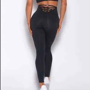 High-Waisted Black Bombshell Leggings